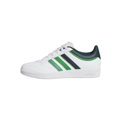 Bild av adidas Unisex Vuxen HOOPS 4.0 SHOES, ftwr white/aurora ivy/green, 41 1/3 EU