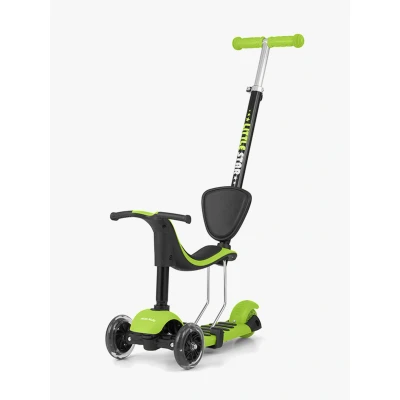 Bild av Milly Mally Little Star Gåbil/Scooter 3 in 1, Grön