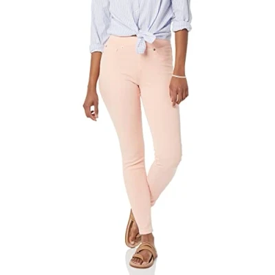 Bild av Amazon Essentials kvinnors stretch pull on jegging (finns i plusstorlek), korallrosa, 0 kort