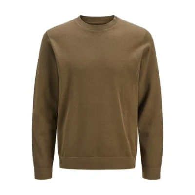 Bild av Jack &amp; Jones Jprblamilano Spring Knit Crew Neck, shitake, XL