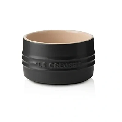 Bild av Le Creuset Stengods Ramekin med rak vägg, stapelbar, 200 ml, matt svart