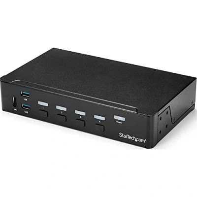 Bild av StarTech.com 4 portars HDMI KVM omkopplare med USB 3.0 hubb 1080p