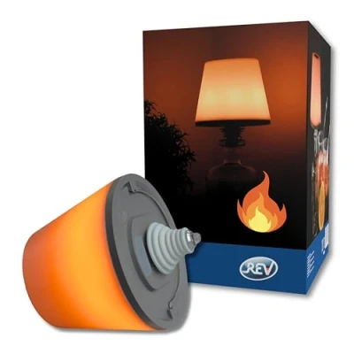 Bild av REV LAMPRUSCO FLAME batteri flasklampa bord trådlös 130 lm 2 W 4 000 mAh med dimfunktion, stearinljusläge och IP54 stänkskydd touch för inomhus utomhusbruk