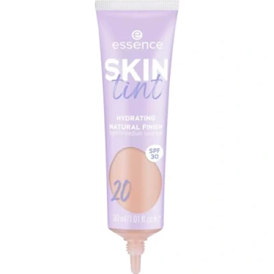 Bild av essence SKIN bläck, smink, nr 20, naken, fuktgivande, naturlig, vegansk, oljefri, UVA och UVB filter SPF 30, utan parfym, 1 pack (30 ml)