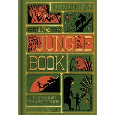 Bild av The Jungle Book (MinaLima Edition) (Illustrated with Interactive Elements): Rudyard Kipling