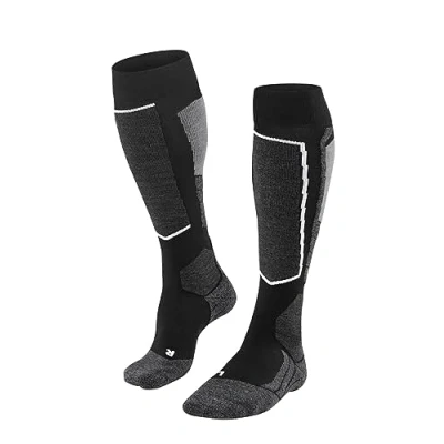 Bild av FALKE Skidstrumpor för kvinnor SK2 Intermediate Vegan funktionellt material Lyocell Warm Dick 1 par, svart (Black Mix 3010), 3940