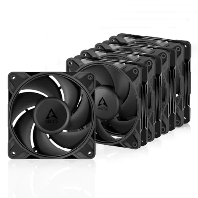 Bild av ARCTIC P12 Pro PST 5 Pack Kraftfull Premiumfläkt, 120 mm PWM Fläkt Med Y Kabeldelare, 400 3000 rpm, 0 rpm