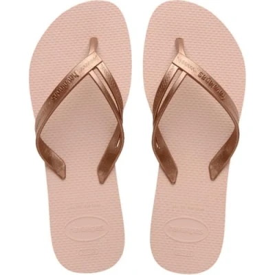 Bild av Havaianas Elegans, snygga, robusta och bekväma badtofflor för kvinnor med snygga remmar halkfria sulor, Balettros, 41/42 EU