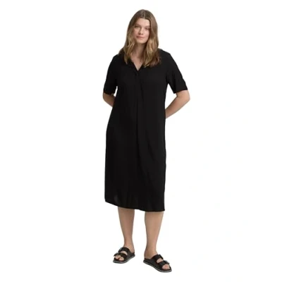 Bild av TOM Tailor PLUS SIZE MIDI Vardagsklänning, Storlek: 46, Deep black