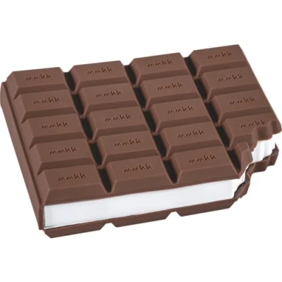 Bild av Brunnen 1027348 självhäftande anteckningsblock 100 anteckningar 10 x 9 cm Chokladstil