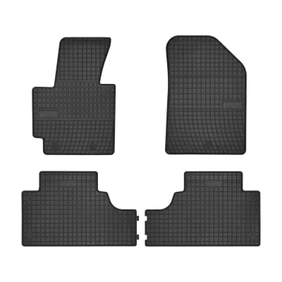 Bild av FROGUM 0439 Ensemble de tapis sol Caoutchouc avant et arrière 4 noir Sur mesure