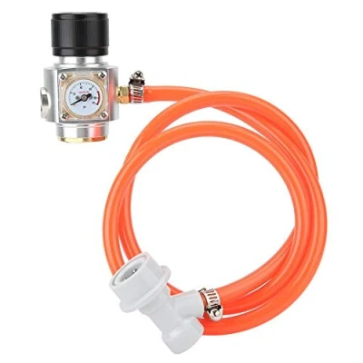 Bild av Tr21x4 gänga CO2 Keg laddningskit gasregulator med slangtillbehör för soda öl kuggbryggning
