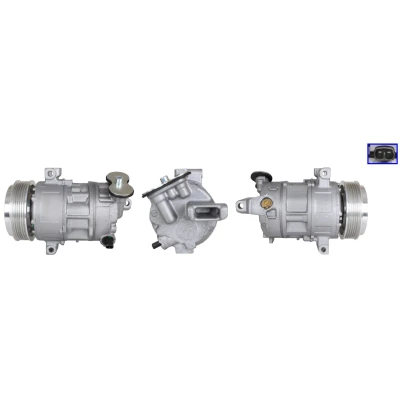 Bild av LUCAS ACP01233 Kompressor PAG 46 YF R134a, R1234yf med packningar SUZUKI: Vitara IV SUV, SX4 II S Cross