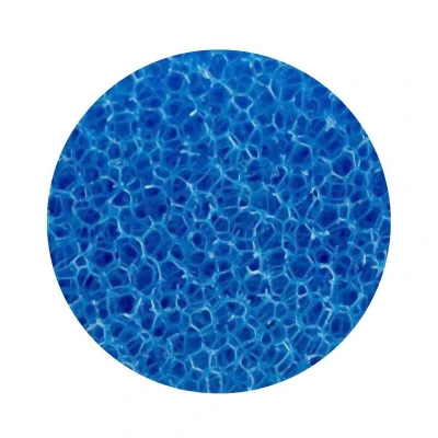 Bild av Blå grovporig filtermatta 50x50x5 cm 10 PPI