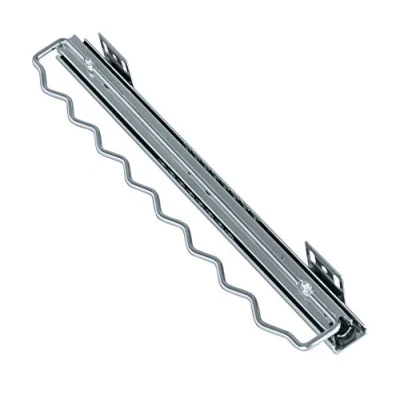 Bild av WENKO Utdragbar flerfaldig klädhängare, hållare för 8 skjortor, fastsättning i garderoben, förkromad metall, 3,1 x 6 35,558,5 cm