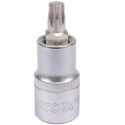 Bild av YATO YT 04315 Bit pour tournevis 12,5 (1/2&quot;) Acier chrome vanadium