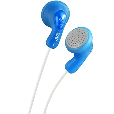 Bild av JVC Gumy Intra Ear hörlurar, optimal komfort med mjuk gummikropp, kraftfull reproduktion, val av ljusa färger HA F14 AN U