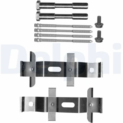Bild av DELPHI LX0640 Kit d&#039;accessoires, plaquette de frein à disque LAND ROVER: Range Rover 4, 3, Sport