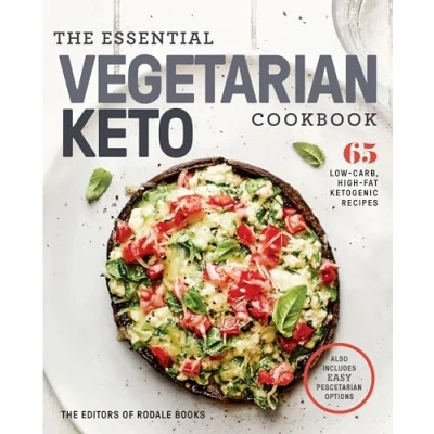 Bild av The Essential Vegetarian Keto Cookbook: 65 Low Carb, High Fat Ketogenic Recipes: A Diet Cookbook
