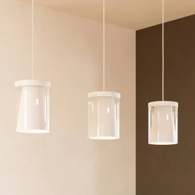 Bild av EGLO connect Smart LED hänglampa Chiusello Z, vit, metall