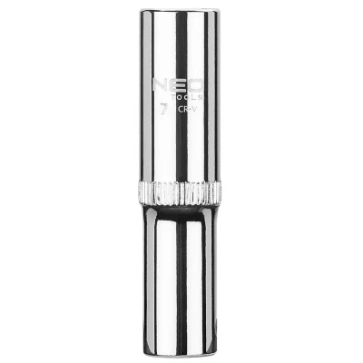 Bild av NEO TOOLS 08 240 Clé à douille 1/4 3124 7 mm Acier chrome vanadium SuperLock