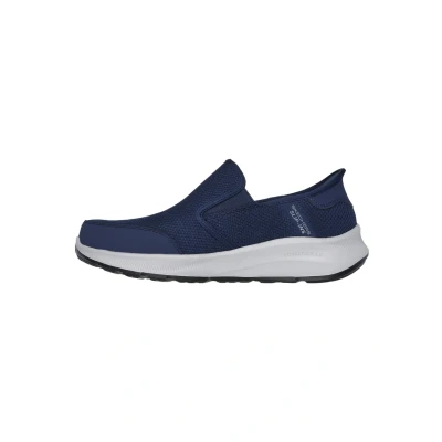 Bild av Skechers Herr handsfree slipins equalizer 5.0 DRAYZE sneakers, Navy Mesh/Duraleather, 8 UK, Marinblå mesh duraleather, 42 EU