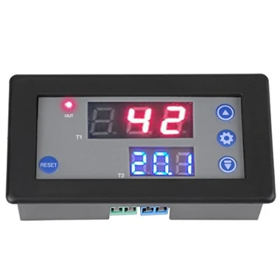 Bild av Multifunktionell digital cykel Twin Timer Delay Relay Module Timing Switch Control DC 12V