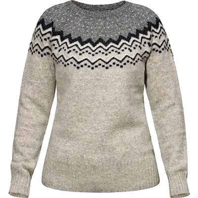 Bild av FJÄLLRÄVEN dam YLLpullover Övik Knit grå XS