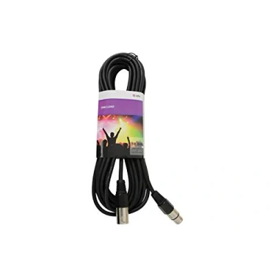 Bild av Professionella DMX belysningsledningar XLR kontakt till uttag 10,0 m