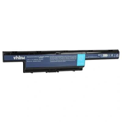 Bild av vhbw AKKU LI ION 4400 mAh 11,1 V i svart passar Packard Bell EasyNote TK36 AV 115 etc. ersätter 31CR19/652, AS10D31, AS10D3E, AS10D41