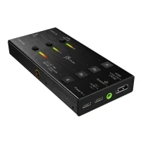 Bild av j5create Live video Capture Card Dubbel HDMI till USB C, stödjer 1080p 60Hz och ljudinspelning, strömförsörjning 60W Pass Through, perfekt för PC Xbox Playstation Android Game (JVA06)
