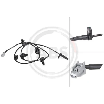 Bild av A.B.S. 31968 Capteur ABS actif 1040 gris SUBARU: XV I, Forester IV