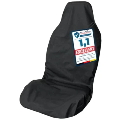 Bild av LIONSTRONG® bilsätesskydd framsäte universellt kompatibelt [vattentät] bilstolsskydd framsäten sittskydd bilsäte verkstadsskydd (polyester)