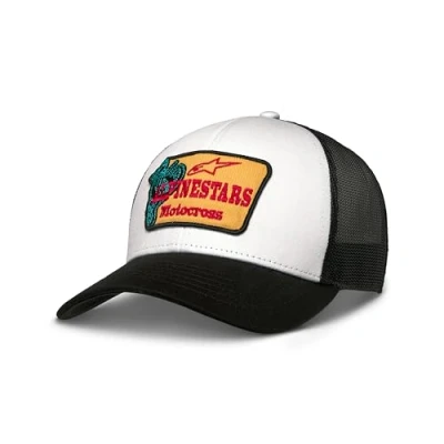 Bild av Alpinestars Vit Trucker Keps Hrdwre Hat White/Black @ Hatstore
