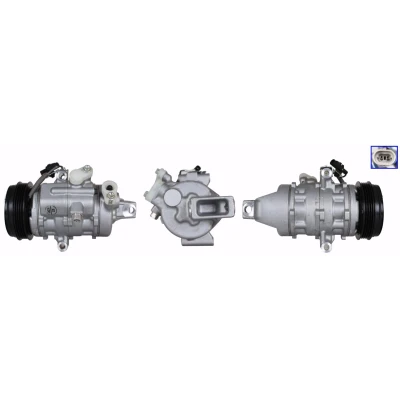 Bild av LUCAS ACP01206 Kompressor PAG 46 YF R134a, R1234yf SUZUKI: Vitara IV SUV, SX4 II S Cross