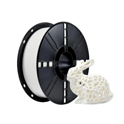 Bild av iBOSS PLA+ Filament 1.75mm, PLA Plus 3D skrivarfilament, Dimensionell Noggrannhet +/ 0.02mm, 1KG Spole,3D tryckmaterial för skrivare, vit