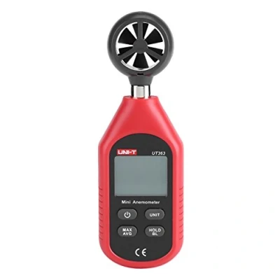 Bild av Fdit LCD Digital anemometer Termometer Handhållen vindhastighetsmätare för vindsurfing Segling Surfing Fiske