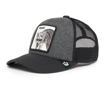 Bild av Goorin Bros. Grå Trucker Keps Kids Racacoonie Charcoal/Navy A Frame @ Hatstore