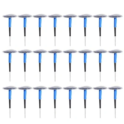 Bild av Däckplugg patch tuggummi, däckreparation verktygssatser, 24 st bil motorcykel universal slanglös däck punktering reparation svamp plugg lapp tuggummi (36 x 4 mm)