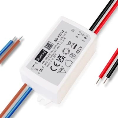 Bild av illuburg LED transformator 12 V W flimmerfritt för remsa G4 GU5,3 strömförsörjning drivare Driver Power Supply
