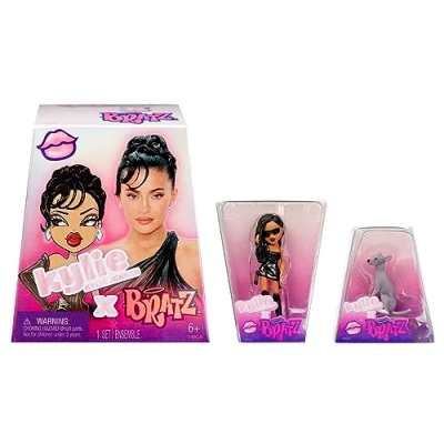 Bild av Bratz Mini x Kylie Jenner Serie 1 2 i varje förpackning Blindförpackningar fungerar som display Samlarfigurer för barn och samlare åldrarna 6+ år