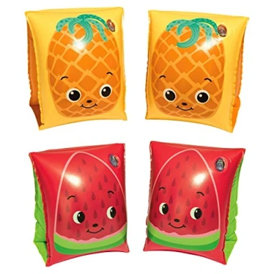 Bild av Simma Bad 3 6år Armpuffar Simkuddar Simpuffar Armringar Bestway Ananas