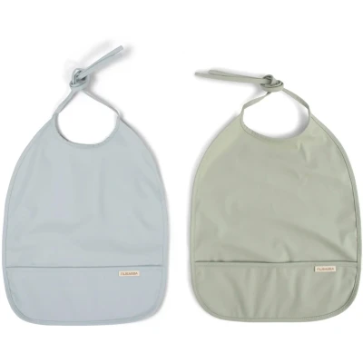 Bild av FILIBABBA Haklapp 2 Pack, Pearl Blue/Desert Sage