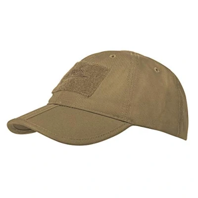 Bild av Helikonstövel, herr, baseball, hopfällbar keps, polybomull, ripstop, folding cap, Coyote Brun, one size