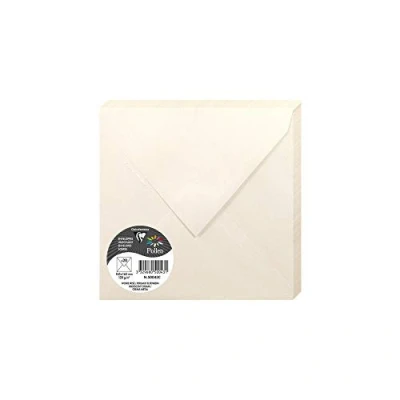 Bild av Clairefontaine Ref 50043C Pollen, skimrande kuvert (paket med 25) 165 x mm i storlek, 120 gsm papper, lämplig för användning bläckstråleskrivare eller laserskrivare kräm