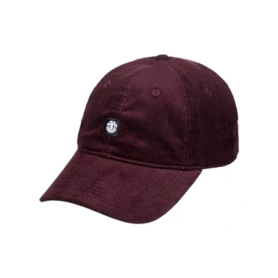 Bild av Element Brun unconstructed Keps Fluky Corduroy Cap Decadent Chocolate Dad @ Hatstore