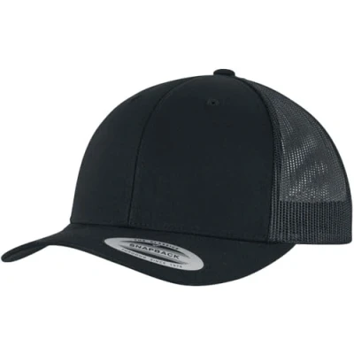 Bild av Flexfit Retro Trucker Keps, Storlek: One Size, Black