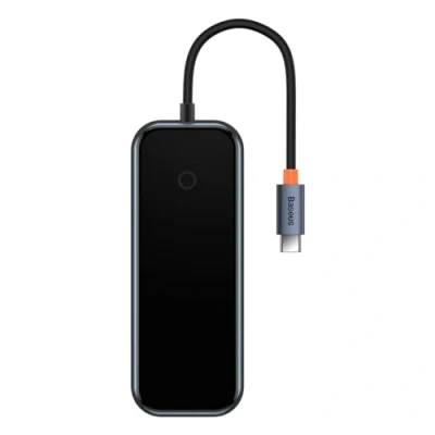 Bild av Baseus Adapter 4w1 Hub USB C na 4xUSB 3.0 (Dark Grey) 4 porte Grey