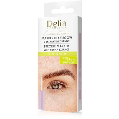 Bild av Delia Cosmetics Fräknpenna lätt att använda exakt vegansk formel naturligt utseende sminktrender varar upp till 4 dagar ml