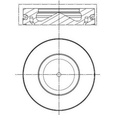 Bild av Kolv Mahle 081 PI 00113 000